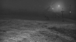 Horní část sjezdovky skiareálu Hlubočky