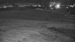 Horní část sjezdovky skiareálu Hlubočky