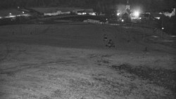 Horní část sjezdovky skiareálu Hlubočky