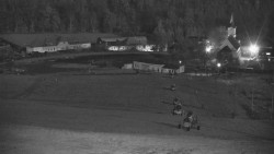 Horní část sjezdovky skiareálu Hlubočky