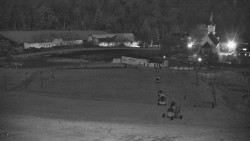 Horní část sjezdovky skiareálu Hlubočky