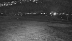 Horní část sjezdovky skiareálu Hlubočky