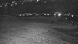 Horní část sjezdovky skiareálu Hlubočky