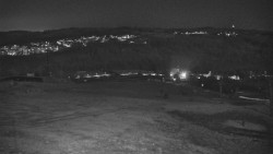 Horní část sjezdovky skiareálu Hlubočky