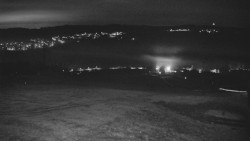 Horní část sjezdovky skiareálu Hlubočky