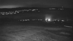 Horní část sjezdovky skiareálu Hlubočky