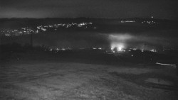 Horní část sjezdovky skiareálu Hlubočky