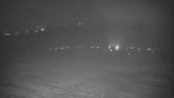 Horní část sjezdovky skiareálu Hlubočky