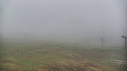 Horní část sjezdovky skiareálu Hlubočky