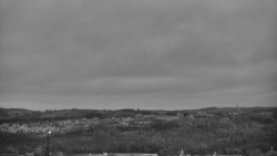 Horní část sjezdovky skiareálu Hlubočky