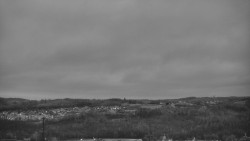 Horní část sjezdovky skiareálu Hlubočky