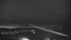 Horní část sjezdovky skiareálu Hlubočky