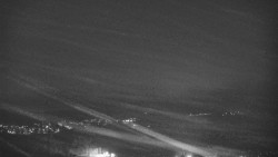 Horní část sjezdovky skiareálu Hlubočky