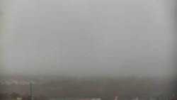 Horní část sjezdovky skiareálu Hlubočky