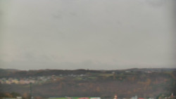 Horní část sjezdovky skiareálu Hlubočky