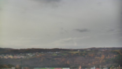 Horní část sjezdovky skiareálu Hlubočky