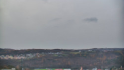 Horní část sjezdovky skiareálu Hlubočky