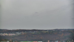 Horní část sjezdovky skiareálu Hlubočky