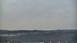 Horní část sjezdovky skiareálu Hlubočky