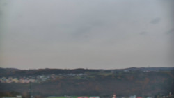 Horní část sjezdovky skiareálu Hlubočky