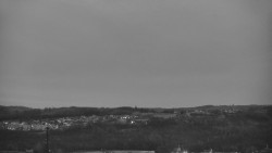 Horní část sjezdovky skiareálu Hlubočky