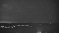 Horní část sjezdovky skiareálu Hlubočky