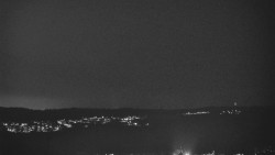 Horní část sjezdovky skiareálu Hlubočky