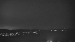 Horní část sjezdovky skiareálu Hlubočky