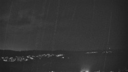 Horní část sjezdovky skiareálu Hlubočky