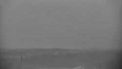 Horní část sjezdovky skiareálu Hlubočky