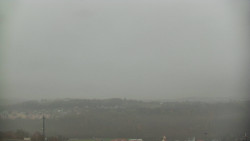 Horní část sjezdovky skiareálu Hlubočky