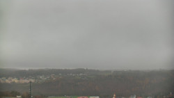 Horní část sjezdovky skiareálu Hlubočky