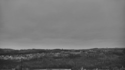 Horní část sjezdovky skiareálu Hlubočky