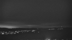 Horní část sjezdovky skiareálu Hlubočky