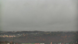 Horní část sjezdovky skiareálu Hlubočky