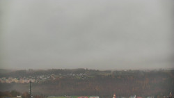 Horní část sjezdovky skiareálu Hlubočky