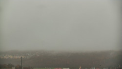 Horní část sjezdovky skiareálu Hlubočky