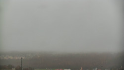 Horní část sjezdovky skiareálu Hlubočky