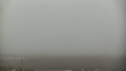 Horní část sjezdovky skiareálu Hlubočky