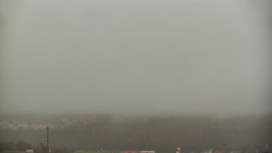 Horní část sjezdovky skiareálu Hlubočky