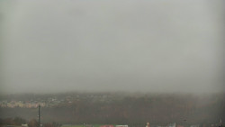 Horní část sjezdovky skiareálu Hlubočky