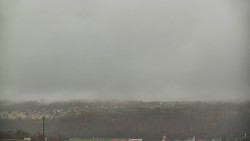 Horní část sjezdovky skiareálu Hlubočky