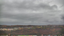 Horní část sjezdovky skiareálu Hlubočky