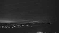 Horní část sjezdovky skiareálu Hlubočky