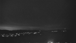 Horní část sjezdovky skiareálu Hlubočky