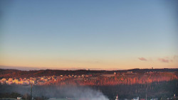 Horní část sjezdovky skiareálu Hlubočky