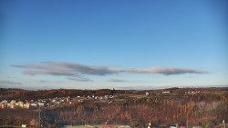 Horní část sjezdovky skiareálu Hlubočky