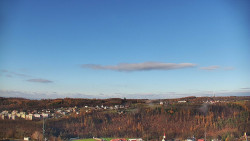 Horní část sjezdovky skiareálu Hlubočky