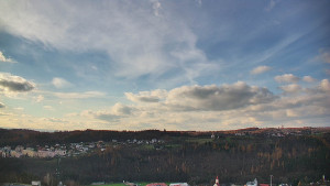 Skiareál Hlubočky - Horní část sjezdovky skiareálu Hlubočky - 18.11.2025 v 14:25 Skiareál Hlubočky - Horní část sjezdovky skiareálu Hlubočky - 18.11.2025 v 14:25