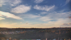 Horní část sjezdovky skiareálu Hlubočky